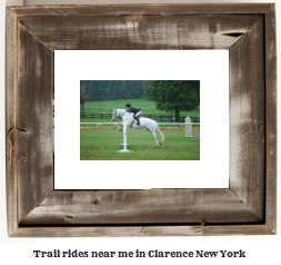 trail rides near me in Clarence, New York